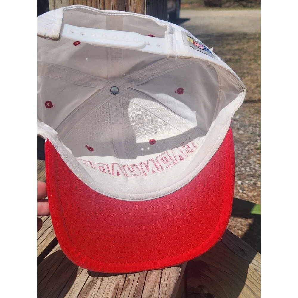 Dale Earnhardt #3 Nascar Competitors View Hat 1999 White Red Snapback Cap